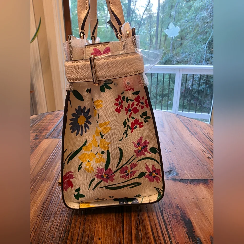 💥SALE💥 Kate Spade Garden Bouquet Medium Satchel – NWT - Picture 7 of 10